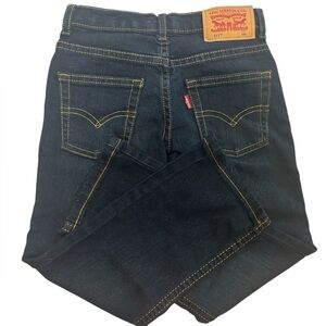 Levi’s 511 Slim Boys Dark Wash Jeans Size 5 Regular Stretch Denim Classic Fit